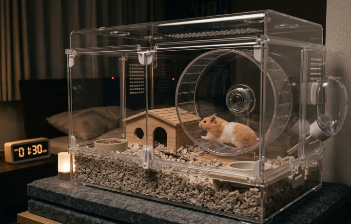 ハムスターがうるさくて寝れない！原因と今すぐできる対策まとめ