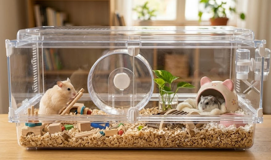 ハムスターのオスとメスどっちがいい？性格の違いと選び方を解説