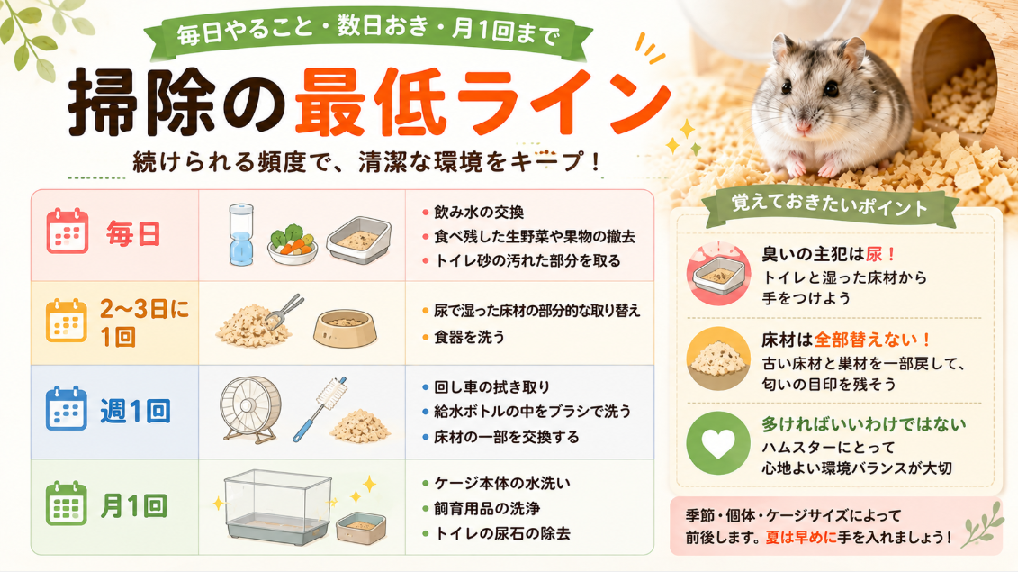 結局どこまでやればいいのか、掃除の最低ライン
